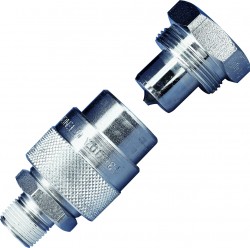 3/8" HI-FLOW COUPLER 3/8" HI-FLOW COUPLER